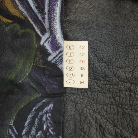 Vintage swing coat Oversized Soft Leather Trapeze Coat — Black — Fits S–L - Picture 8 of 9